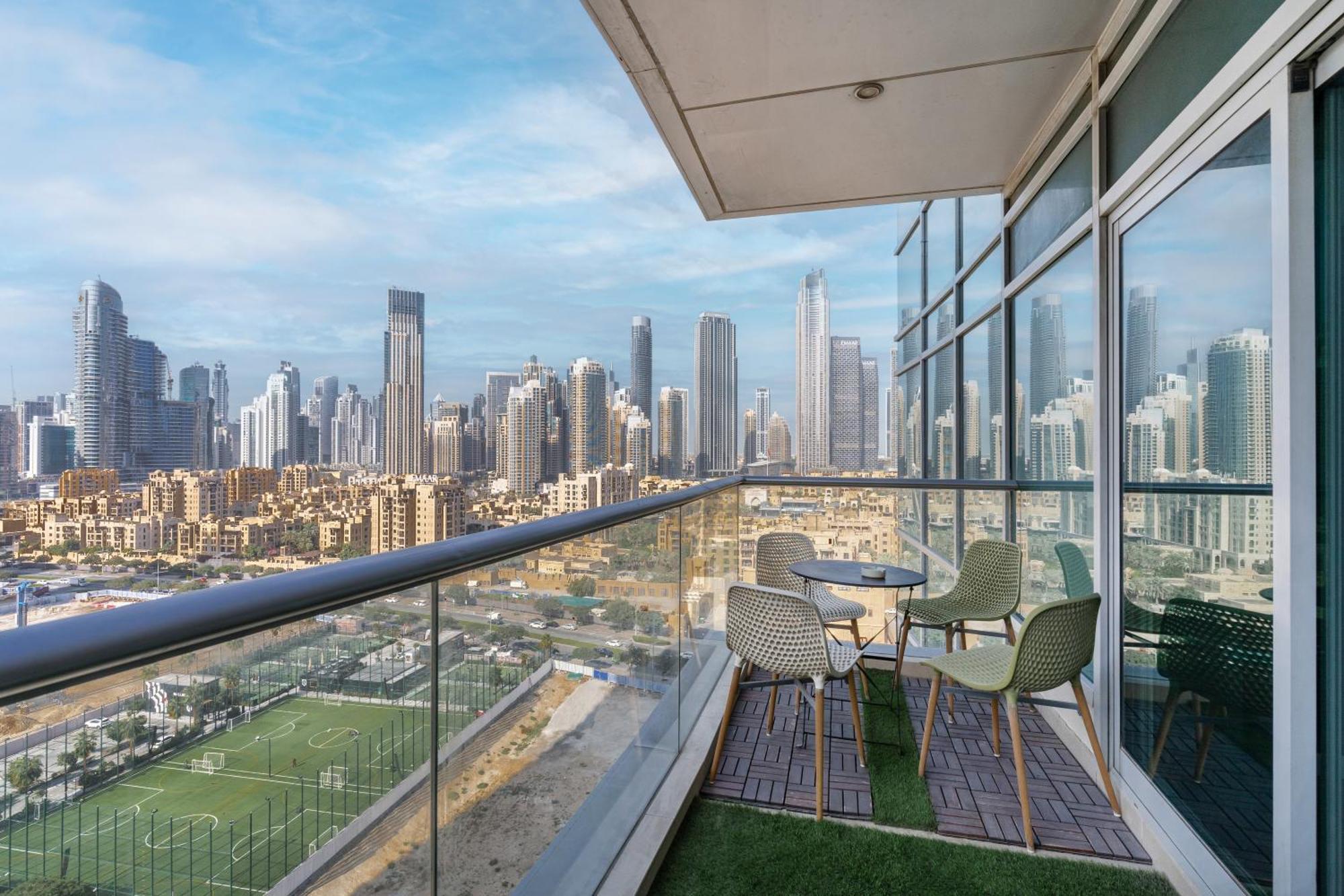 Chic 2Br Apartment, Prime Location Near Dubai Mall - Allsopp&Allsopp Exterior foto