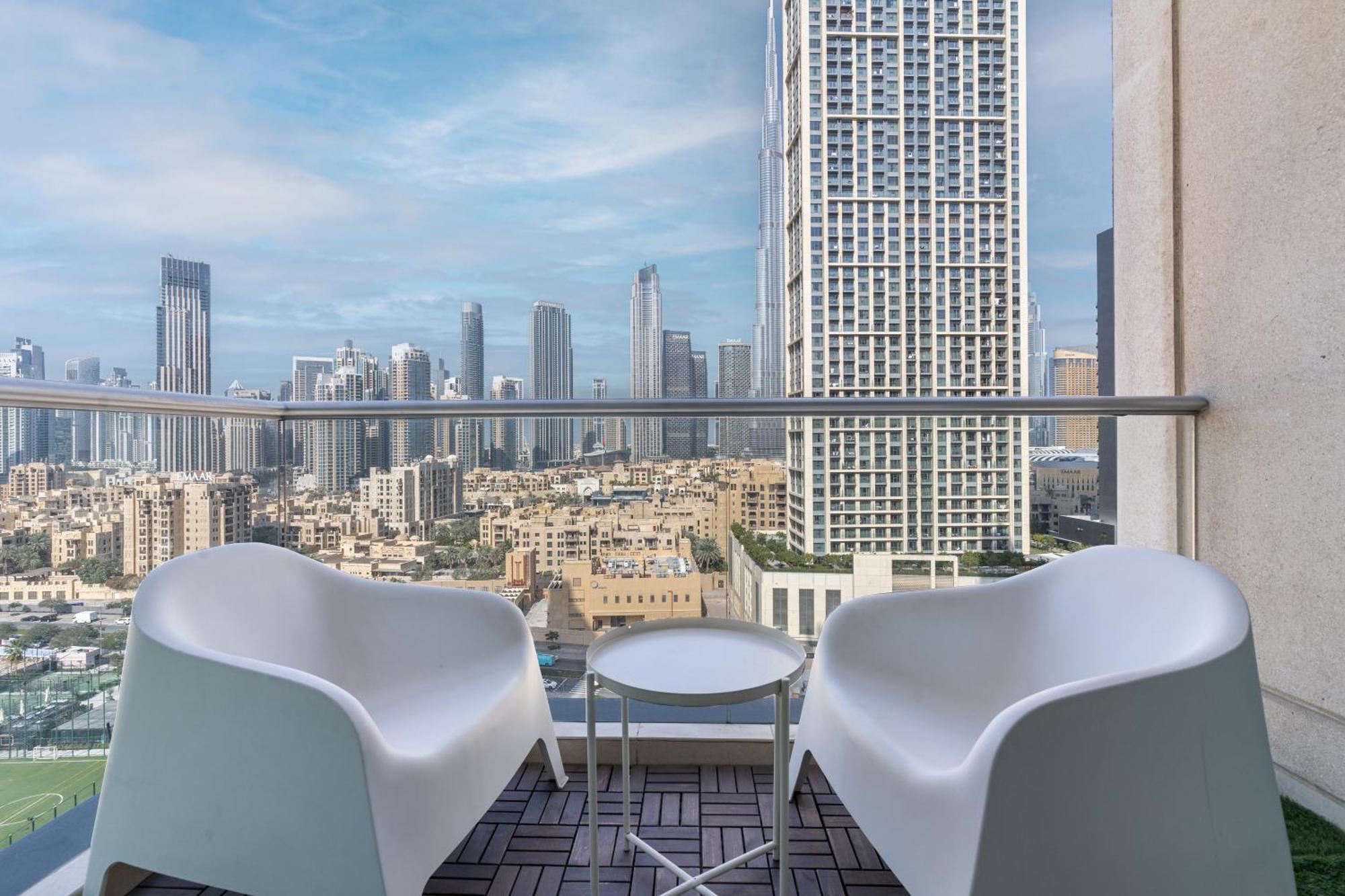 Chic 2Br Apartment, Prime Location Near Dubai Mall - Allsopp&Allsopp Exterior foto